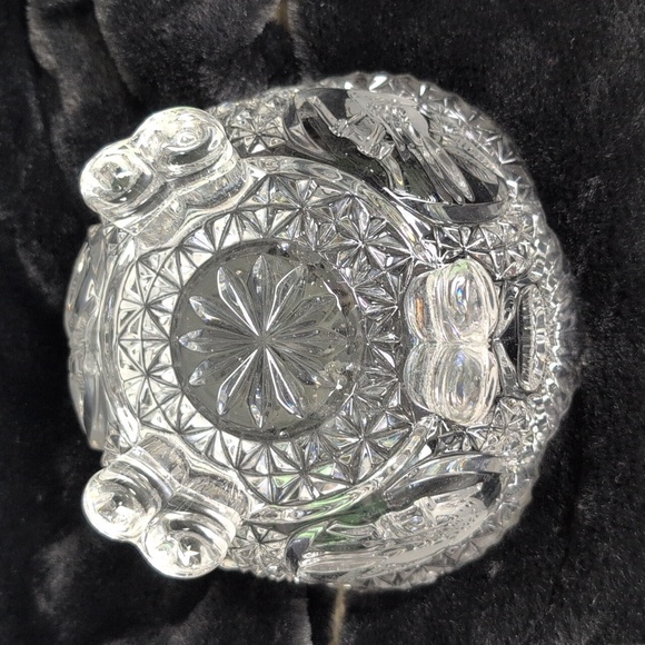 Hofbauer Crystal Candy Dish with Lid, Vintage, "The Birds Collection" - Picture 5 of 13